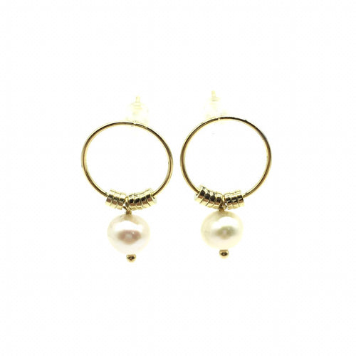 Broquel aro rodeles y perla